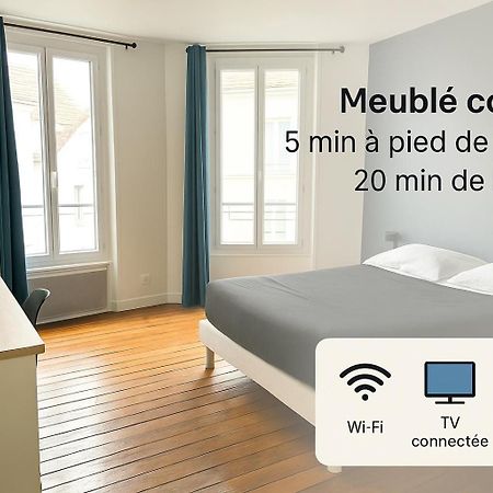 Appartement Maciet 4- Centre Ville Meaux-Gare-Disney Luaran gambar